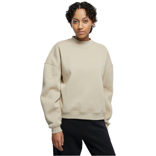 Urban Classics Ladies Oversized Organic Crewneck wetsand XS