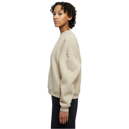 Urban Classics Ladies Oversized Organic Crewneck wetsand XS