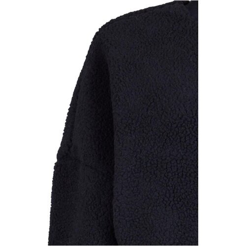 Urban Classics Ladies Sherpa Crewneck black 5XL