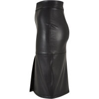 Urban Classics Ladies Synthetic Leather Pencil Skirt