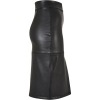 Urban Classics Ladies Synthetic Leather Pencil Skirt