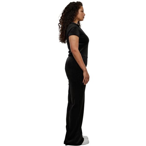 Urban Classics Ladies Velvet Jumpsuit black 3XL