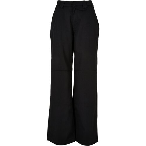 Urban Classics Ladies Straight Leg Workwear Pants black 31