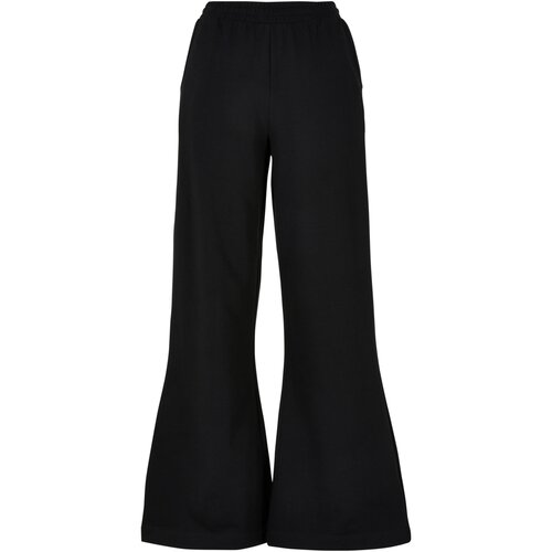 Urban Classics Ladies Organic Ultra Wide Sweat Pants  black 3XL