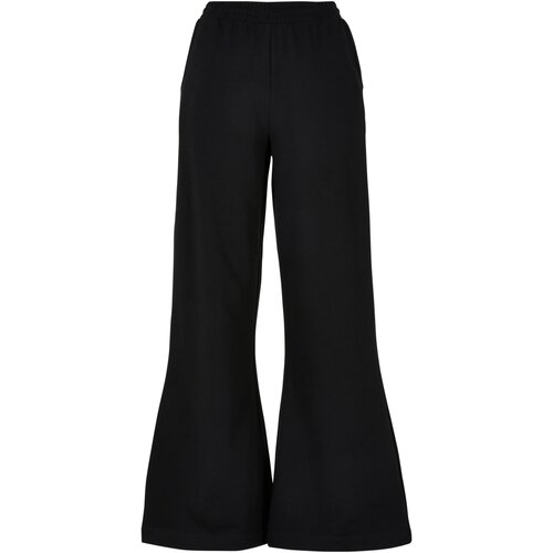 Urban Classics Ladies Organic Ultra Wide Sweat Pants  black L