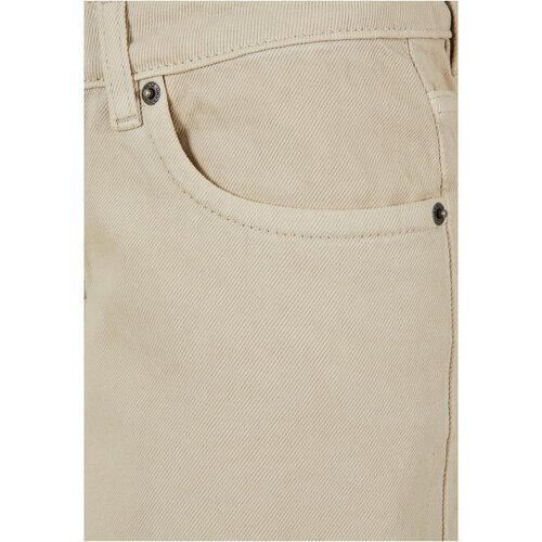 Urban Classics Ladies Low Waist Cargo Denim offwhite raw 29