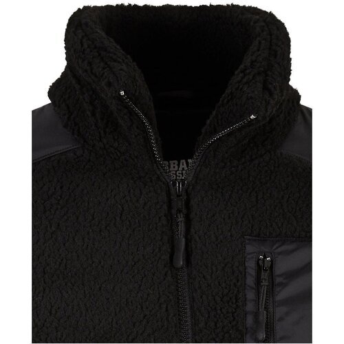 Urban Classics Ladies Sherpa Mix Jacket black 4XL