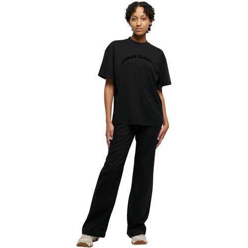 Urban Classics Ladies Oversized Flock Tee black L