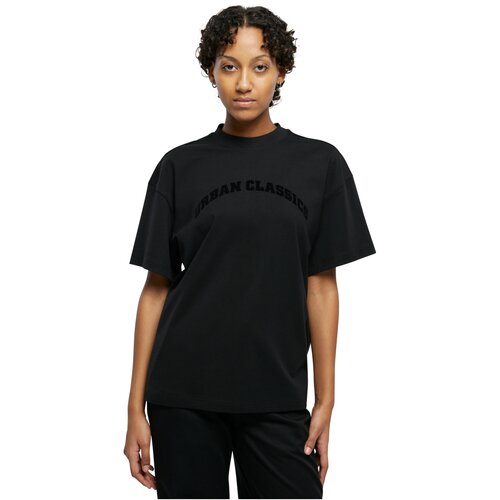 Urban Classics Ladies Oversized Flock Tee black L