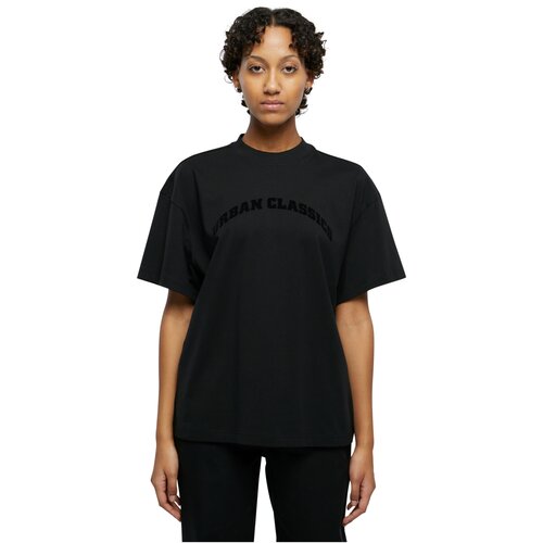 Urban Classics Ladies Oversized Flock Tee black L