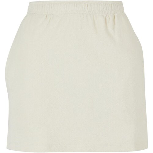 Urban Classics Ladies Towel Mini Skirt palewhite 3XL