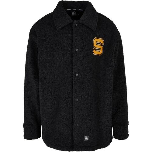 Starter Sherpa Shirt Jacket black L