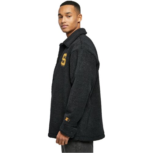 Starter Sherpa Shirt Jacket black L