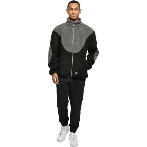 Starter Sherpa Fleece Jacket black/asphalt S