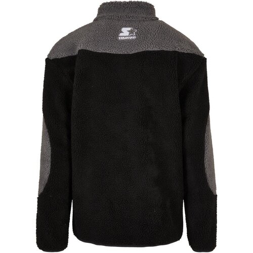 Starter Sherpa Fleece Jacket black/asphalt S