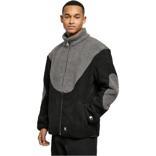 Starter Sherpa Fleece Jacket black/asphalt S