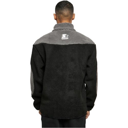 Starter Sherpa Fleece Jacket black/asphalt S