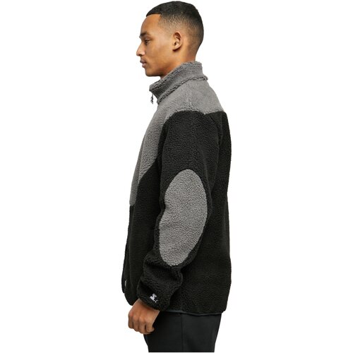 Starter Sherpa Fleece Jacket black/asphalt S