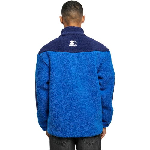 Starter Sherpa Fleece Jacket cobaltblue/darkblue XXL