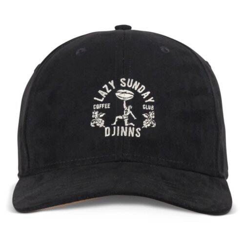 Djinns 6 Panel TrueFit Cap Lazy Classic Black