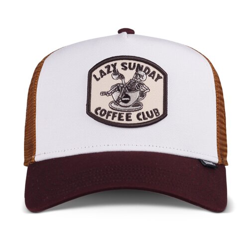 Djinns HFT Cap Coffee Club White/Brown