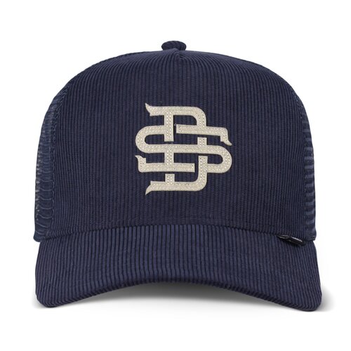 Djinns HFT Cap CordFelt Navy