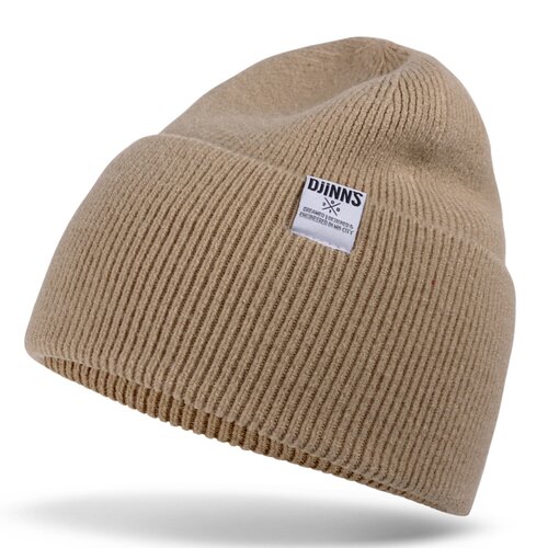 Djinns Basic Beanie Wool Beige