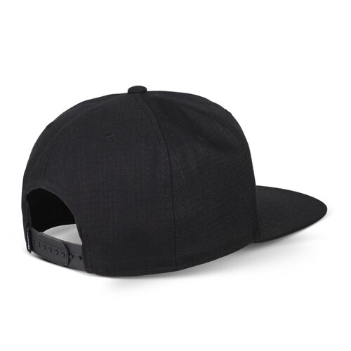 Djinns 6 Panel Snapback Cap Cottoncheck Black