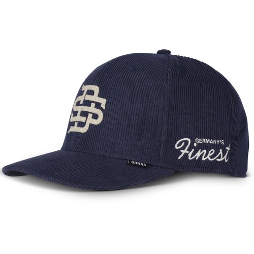 Djinns 6 Panel TrueFit Cap CordFelt Navy