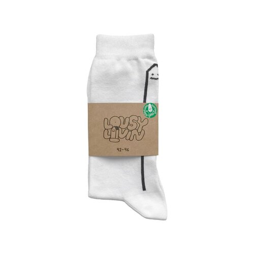 Lousy Livin Socken Black Housy White (Wei) 42-46