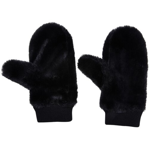 Urban Classics Teddy Mitten black L/XL