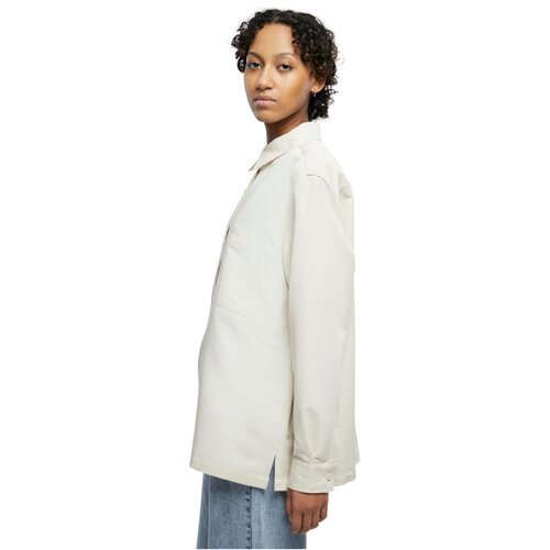 Urban Classics Ladies Oversized Twill Shirt sand XS