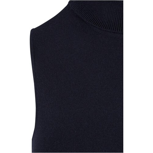 Urban Classics Ladies Knitted Eco Viscose Turtleneck Dress black 5XL