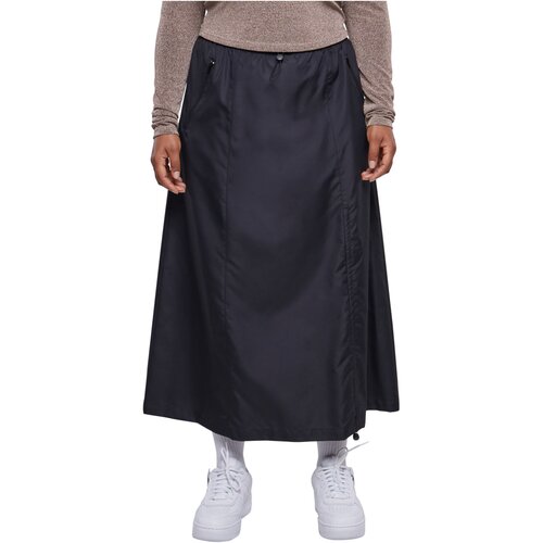 Urban Classics Ladies Ripstop Parachute Midi Skirt black 4XL