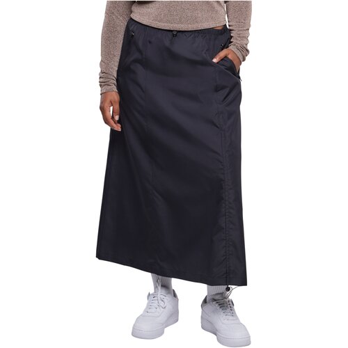 Urban Classics Ladies Ripstop Parachute Midi Skirt black 4XL