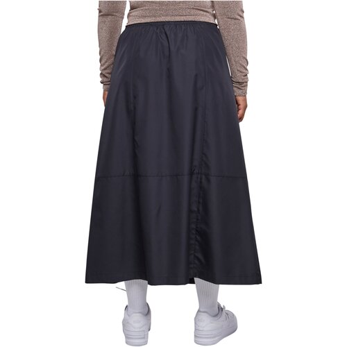 Urban Classics Ladies Ripstop Parachute Midi Skirt black 4XL