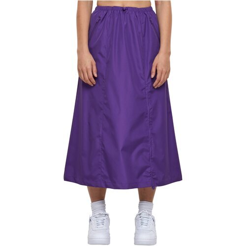 Urban Classics Ladies Ripstop Parachute Midi Skirt realviolet S