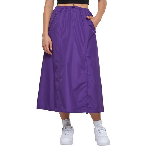 Urban Classics Ladies Ripstop Parachute Midi Skirt realviolet S