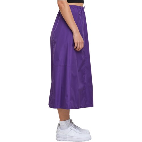 Urban Classics Ladies Ripstop Parachute Midi Skirt realviolet XS