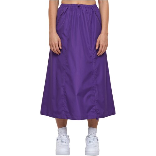 Urban Classics Ladies Ripstop Parachute Midi Skirt realviolet XS