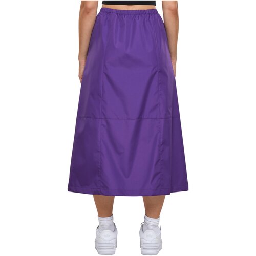 Urban Classics Ladies Ripstop Parachute Midi Skirt realviolet XS