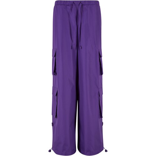 Urban Classics Ladies Ripstop Double Cargo Pants realviolet XS