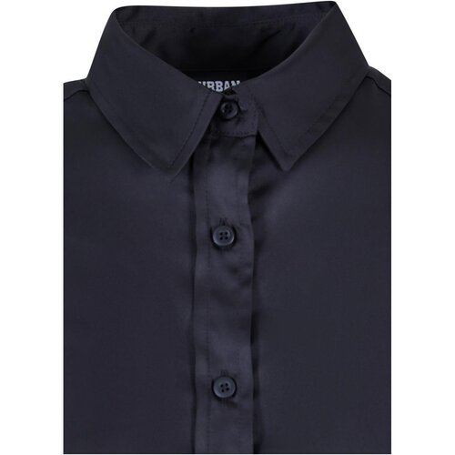 Urban Classics Ladies Satin Shirt black XS