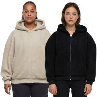 Urban Classics Ladies Oversized Sherpa Zip Hoody