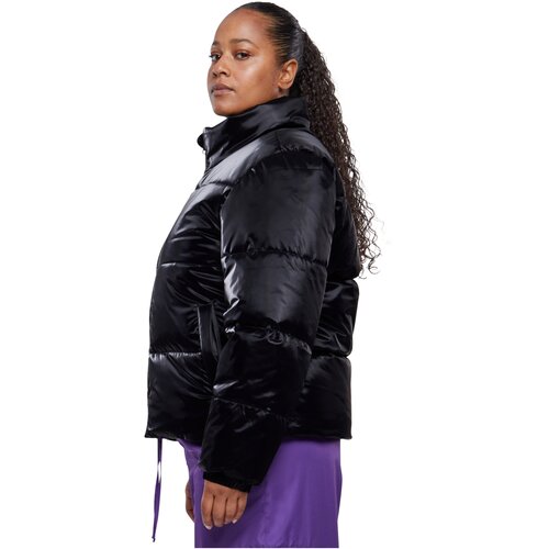 Urban Classics Ladies Shark Skin Puffer Jacket black 3XL