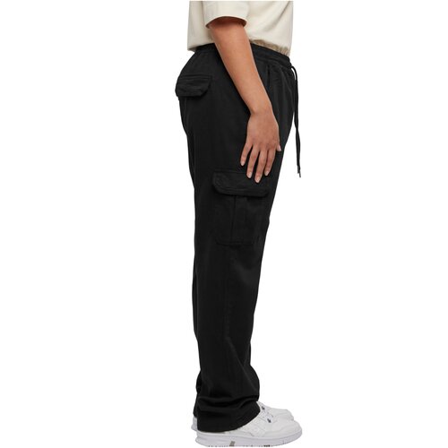 Urban Classics Ladies High Waist Twill Cargo Pants black 4XL