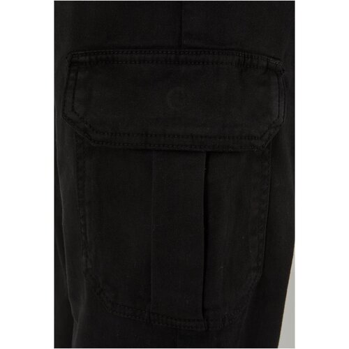 Urban Classics Ladies High Waist Twill Cargo Pants black 4XL