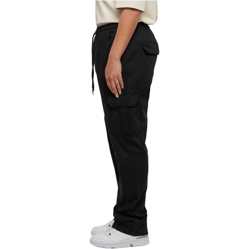 Urban Classics Ladies High Waist Twill Cargo Pants black 4XL