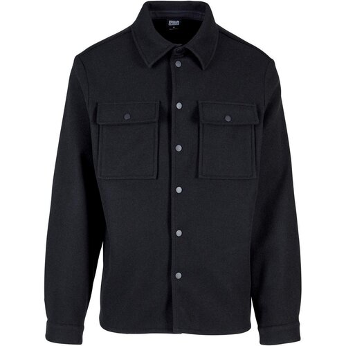 Urban Classics Plain Overshirt black 3XL