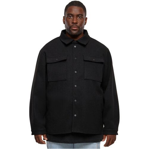 Urban Classics Plain Overshirt black 3XL